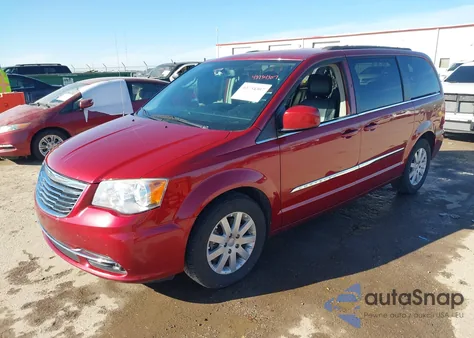 2014 Chrysler Town & Country Touring из США, поврежденный, VIN 2C4RC1BG5ER398592